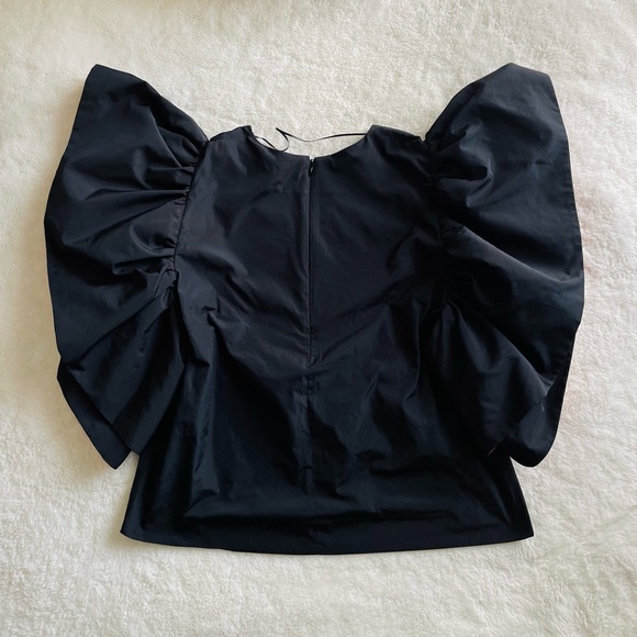 Zara Puffy Detailed Shoulder Blouse - Picture 3 of 5